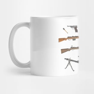 German WW2 Weapons Mug